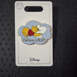 Disney Winnie the Pooh 'I Believe in Naps' Pin
